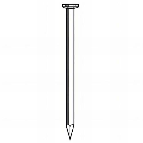 Pointe Lisse Galvanisée à Chaud 2,0 x 35 mm – Tête Plate, Seau de 5 kg – Résistante et Durable - ALSAFIX