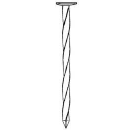 Pointe Carrée Torsadée 3,1 x 70 mm – Tête Plate, 5 kg – Fixation Sécurisée et Durable - ALSAFIX