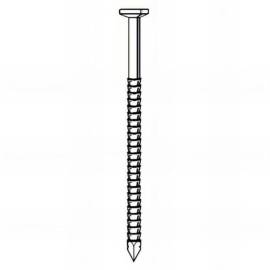 Pointe Annelée INOX A4 en Vrac 31/34 x 80 mm – Tête Plate, 5 kg – Résistante et Durable - ALSAFIX