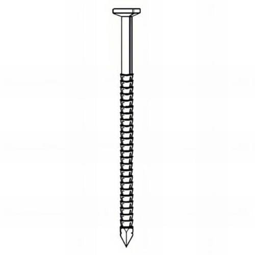 Pointe Annelée INOX A4 en Vrac 31/34 x 80 mm – Tête Plate, 5 kg – Résistante et Durable - ALSAFIX