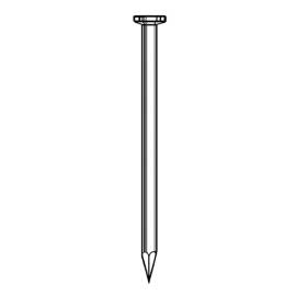 Pointe Lisse en Vrac Tête Plate 3,5 x 65 mm – Seau de 5 Kg – Acier, Résistantes et Durables – Alsafix - ALSAFIX