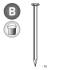 Pointe Lisse en Vrac Tête Plate 3,5 x 70 mm – Seau de 5 Kg – Fixation Sécurisée et Durable - ALSAFIX