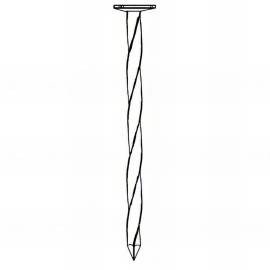 Pointe Carrée Torsadée 6,5 x 180 mm – Tête Plate, En Vrac – Fixation Sécurisée et Durable - ALSAFIX