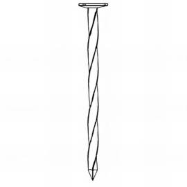 Pointe Carrée Torsadée 6,5 x 220 mm – Tête Plate, En Vrac – Fixation Sécurisée et Durable - ALSAFIX