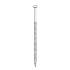 Pack de 2 Pointes Annelées Galvanisées 50 mm – D.2,8 cm, 34° – Fixation Sécurisée et Durable - ALSAFIX
