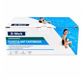 Floculant Astral Pour Piscine 1Kg - 8 Cartouches de 125g - Traitement Efficace et Clarifiant - ASTRALPOOL