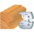 Jeu de 2 Fers Profilés Acier HT 50 x 5,5 mm - N°216 Bec de corbin et scotie - Outil de menuiserie - Diamwood Jeu de 2 Fers Profilés Acier HT 50 x 5,5 mm - N°216 Bec de corbin et scotie - Outil de menuiserie - Diamwood