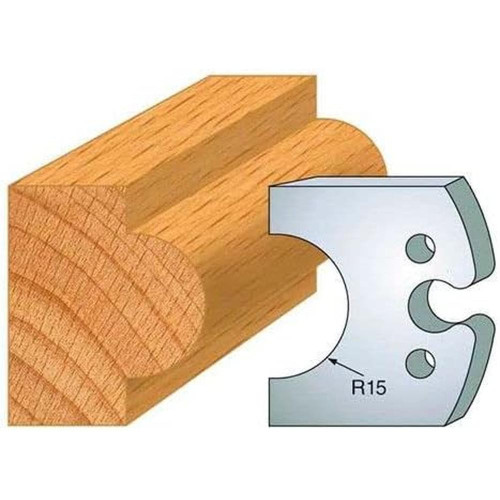 Jeu de 2 Contre-fers Profilés Acier HT 48 x 5,3 mm - N°227 Mouton 29 mm - NE COUPE PAS car Contre-fers - Diamwood