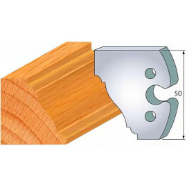 Jeu de 2 Fers Profilés Acier HT 50mm - N°281 - Outils de Précision pour Usinage - LEMAN Jeu de 2 Fers Profilés Acier HT 50mm - N°281 - Outils de Précision pour Usinage - LEMAN