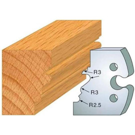 Jeu de 2 Contre-fers Profilés Acier HT 48 x 5,3 mm - N°213 Baguette style Louis XV - NE COUPE PAS car Contre-fers - Diamwood Jeu de 2 Contre-fers Profilés Acier HT 48 x 5,3 mm - N°213 Baguette style Louis XV - NE COUPE PAS car Contre-fers - Diamwood