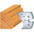 Jeu de 2 Fers Profilés Acier HT 50 x 5,5 mm - N°243 Moulure grand cadre Régence - Outil de menuiserie - Diamwood Jeu de 2 Fers Profilés Acier HT 50 x 5,5 mm - N°243 Moulure grand cadre Régence - Outil de menuiserie - Diamwood