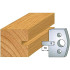 Jeu de 2 Fers Profilés Acier HT 40 x 4 mm - N°016 Rainure 6 mm - Outil de menuiserie - Diamwood
