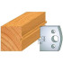 Jeu de 2 Fers Profilés Acier HT 40 x 4 mm - N°074 Bouvetage - Outil de menuiserie - Diamwood