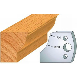 Jeu de 2 Fers Profilés Acier HT 40 x 4 mm - N°109 Pied de table - Outil de menuiserie - Diamwood