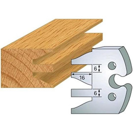 Jeu de 2 Fers Profilés Acier HT 50 x 5,5 mm - N°232 Profil et contre-profil - Outil de menuiserie - Diamwood Jeu de 2 Fers Profilés Acier HT 50 x 5,5 mm - N°232 Profil et contre-profil - Outil de menuiserie - Diamwood