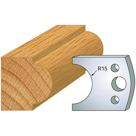 Jeu de 2 Fers Profilés Acier HT 40 x 4 mm - N°066 Profil de menuiserie - Outil de menuiserie - Diamwood