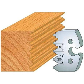 Jeu de 2 Fers Profilés Acier HT 50 x 5,5 mm - N°237 Enture firmin - Outil de menuiserie - Diamwood