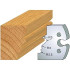 Jeu de 2 Fers Profilés Acier HT 50 x 5,5 mm - N°213 Baguette style Louis XV - Outil de menuiserie - Diamwood Jeu de 2 Fers Profilés Acier HT 50 x 5,5 mm - N°213 Baguette style Louis XV - Outil de menuiserie - Diamwood
