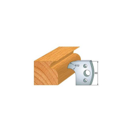 Jeu de 2 Contre-Fers Profilés HT 40mm N°5 - Précision et Robustesse - Outil Indispensable pour Menuiserie - LEMAN Jeu de 2 Contre-Fers Profilés HT 40mm N°5 - Précision et Robustesse - Outil Indispensable pour Menuiserie - LEMAN