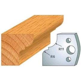 Jeu de 2 Contre-Fers Profilés HT 40mm - Précision et Robustesse - Idéal pour Usinage - LEMAN
