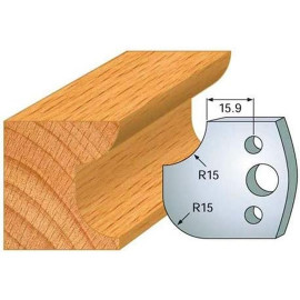 Jeu de 2 Contre-Fers Profilés HT 40mm - Précision et Robustesse - Idéal pour Usinage - LEMAN