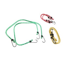 Sortiment von 6 Spannern/Sandows mit Haken L. 300, 450 und 600 mm - 870261 - - - - - - - - - - - - - - - - - - - - - - - - - - -