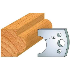 Jeu de 2 Contre-fers Profilés Acier HT 38 x 4 mm - N°119 Mouton - NE COUPE PAS car Contre-fers - Diamwood