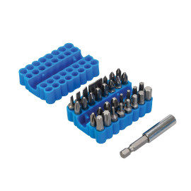 Embouts de Vissage 25 mm - Lot de 33 Pièces - Précision et Polyvalence - Silverline