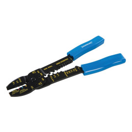 Pince à Sertir et à Dénuder 230 mm - Outil Pratique pour Électriciens - Précision et Fiabilité - Silverline
