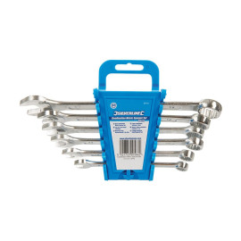 Clés Mixtes 8 - 17 mm - Lot de 6, Précision et Durabilité - Silverline
