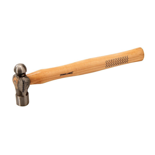 Marteau à Panne Ronde en Hickory 8 Onces - Léger et Résistant - Idéal pour Bricolage - Silverline
