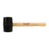 Maillet en Caoutchouc Noir 16 oz - 454 g - Outil Pratique pour Bricolage - Silverline
