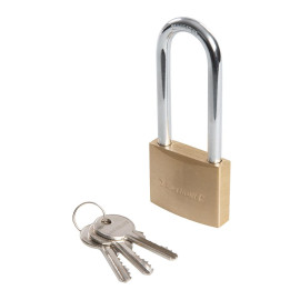 Cadenas en Laiton à Anse Longue 50 mm – Sécurisé et Durable – Protection Optimale - Silverline
