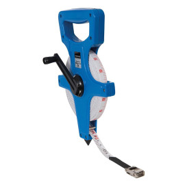 Mètre d'Arpenteur Ouvert 30 m x 13 mm – Précision et Durabilité – Idéal pour Mesures Précises - Silverline
