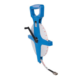 Mètre d'Arpenteur Ouvert 100 m x 13 mm – Précision et Durabilité pour Mesures Fiables - Silverline
