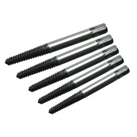 Extracteurs de Vis 3-18 mm - Lot de 5 - Outils Pratiques pour Retirer Vis Endommagées - Silverline
