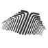 Clés Hexagonales Longues 25 pcs - Métrique et AF - Outils Pratiques pour Mécaniciens - Silverline
