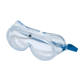 Lunettes de Protection à Ventilation Directe - Transparent - Sécurité et Confort Optimal - Silverline
