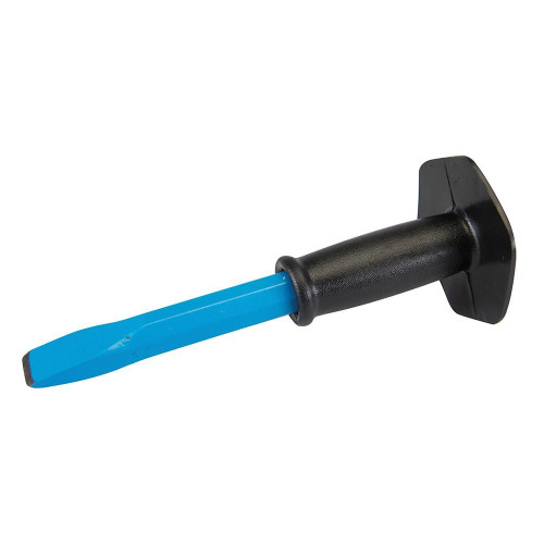 Ciseau à Froid avec Pare-Coups 25 x 250 mm - Outil Précis et Durable pour Métal - Silverline
