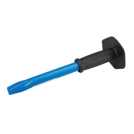 Ciseau à Froid avec Pare-Coups 25 x 300 mm - Outil Précis et Durable pour Métal - Silverline
