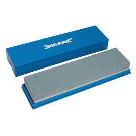 Pierre à Affûter Combinée Carbure de Silicium Fin et Moyen – Affûtage Précis et Durable - Silverline
