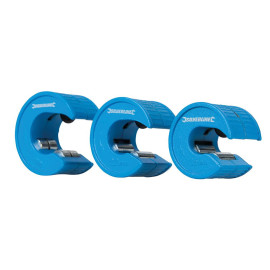 Coupe-tubes Compacts 15, 22 et 28 mm - Lot de 3 - Précision et Facilité d'Utilisation - Silverline
