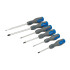 Tournevis à Manche Caoutchouté - Lot de 18 Pièces - Outils Pratiques et Ergonomiques - Silverline
