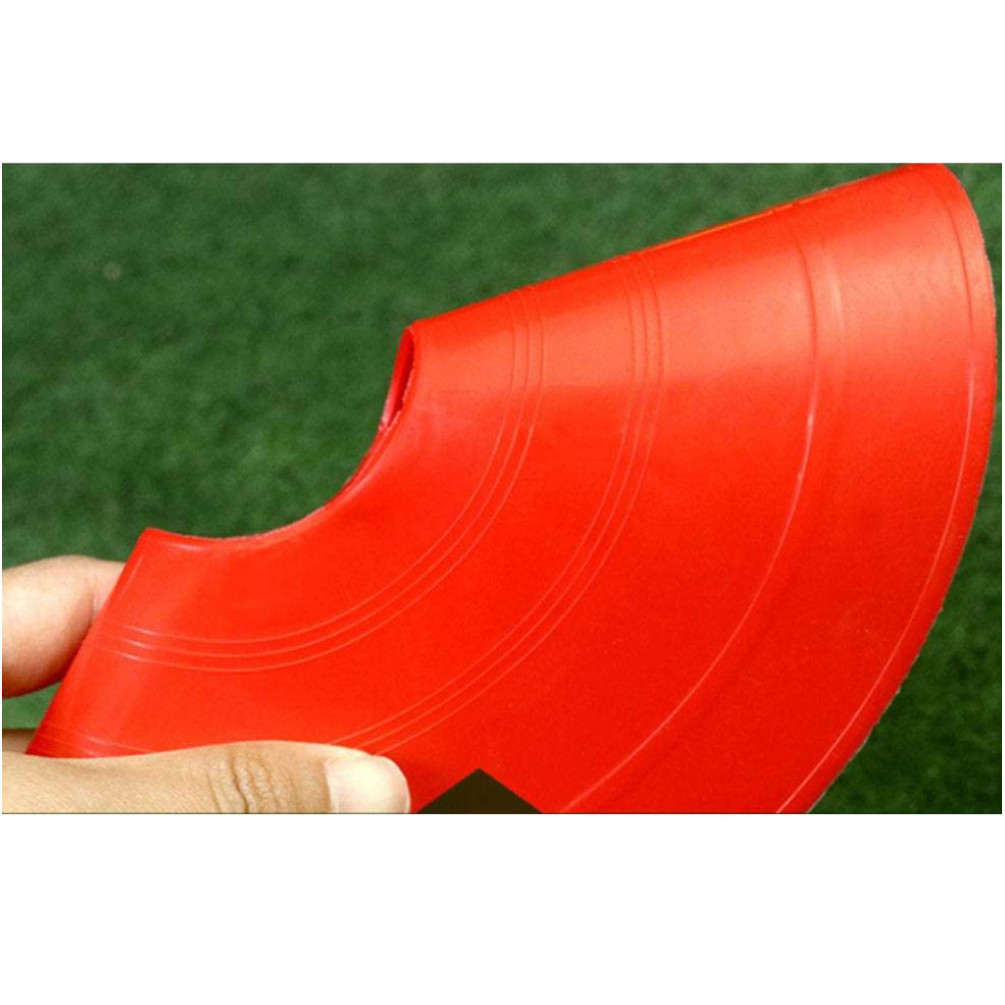 50 Pcs Plots De Marquage pour Football Cône, Cônes en Forme De Disque pour  l'Entraînement De Football avec Sangle à Boucle Fixe, Poche Filet, Plots  Sport pour Entraînement Football (5 Couleurs)