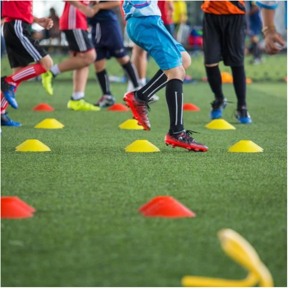 QUUPY Lot de 20 cônes d'entraînement de football pour sports de plein air