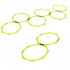 8 octagonal 50 cm 250 Gr hoops for agility and speed training - D-Work