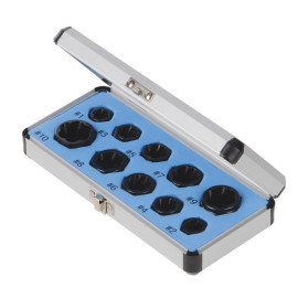 Extracteurs de Boulons - Coffret de 10 Pièces - Outils Pratiques pour Réparation Automobile - Silverline
