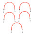5 arches/haies obstacles de précision Ht.40 x l. 50 cm "spécial football" - D-Work
