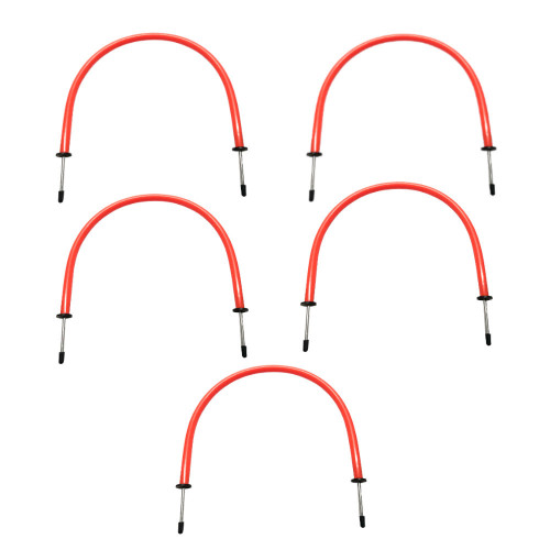 5 arches/haies obstacles de précision Ht.40 x l. 50 cm "spécial football" - D-Work