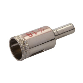 Scie-Cloche Diamantée 18 mm - Précision et Durabilité - Idéale pour Perçage - Silverline
